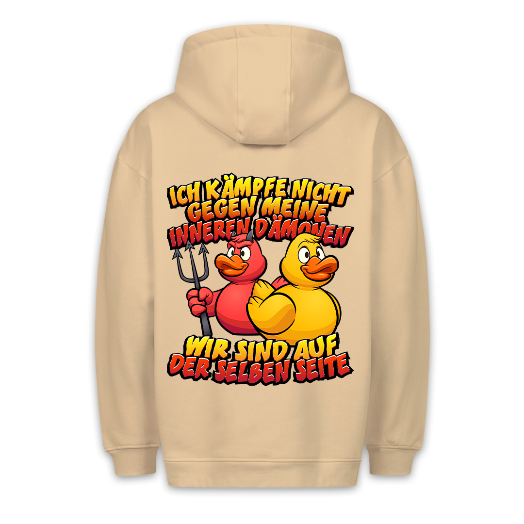 Innere Dämonen - Premium Hoodie Unisex Rückendruck