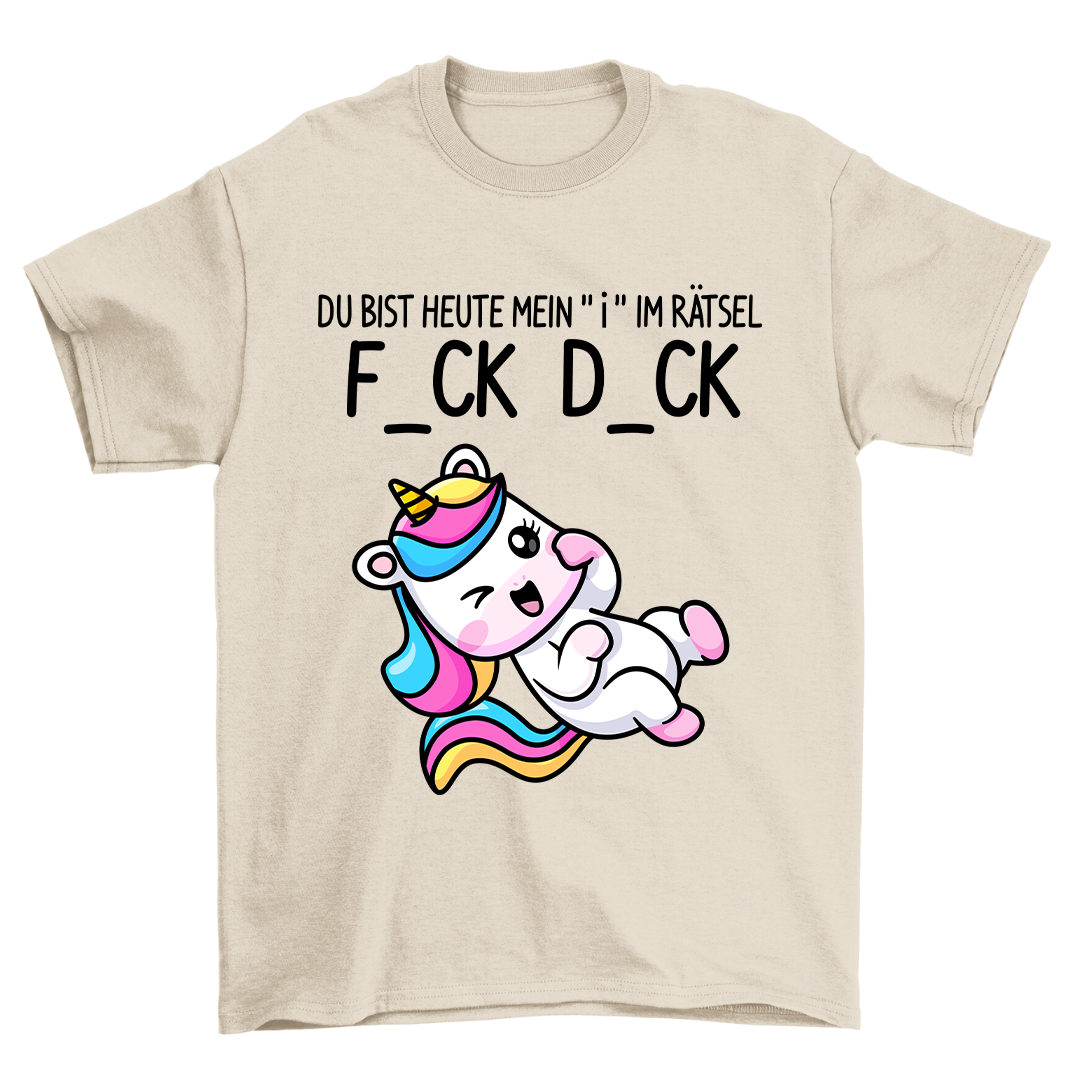 Du Bist Mein "i" Einhorn - Shirt Unisex