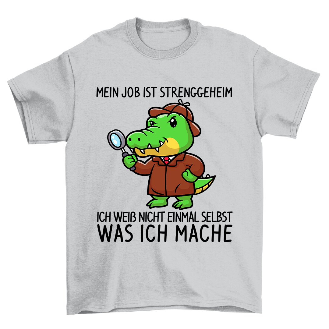 Strenggeheim Krokodil - Shirt Unisex