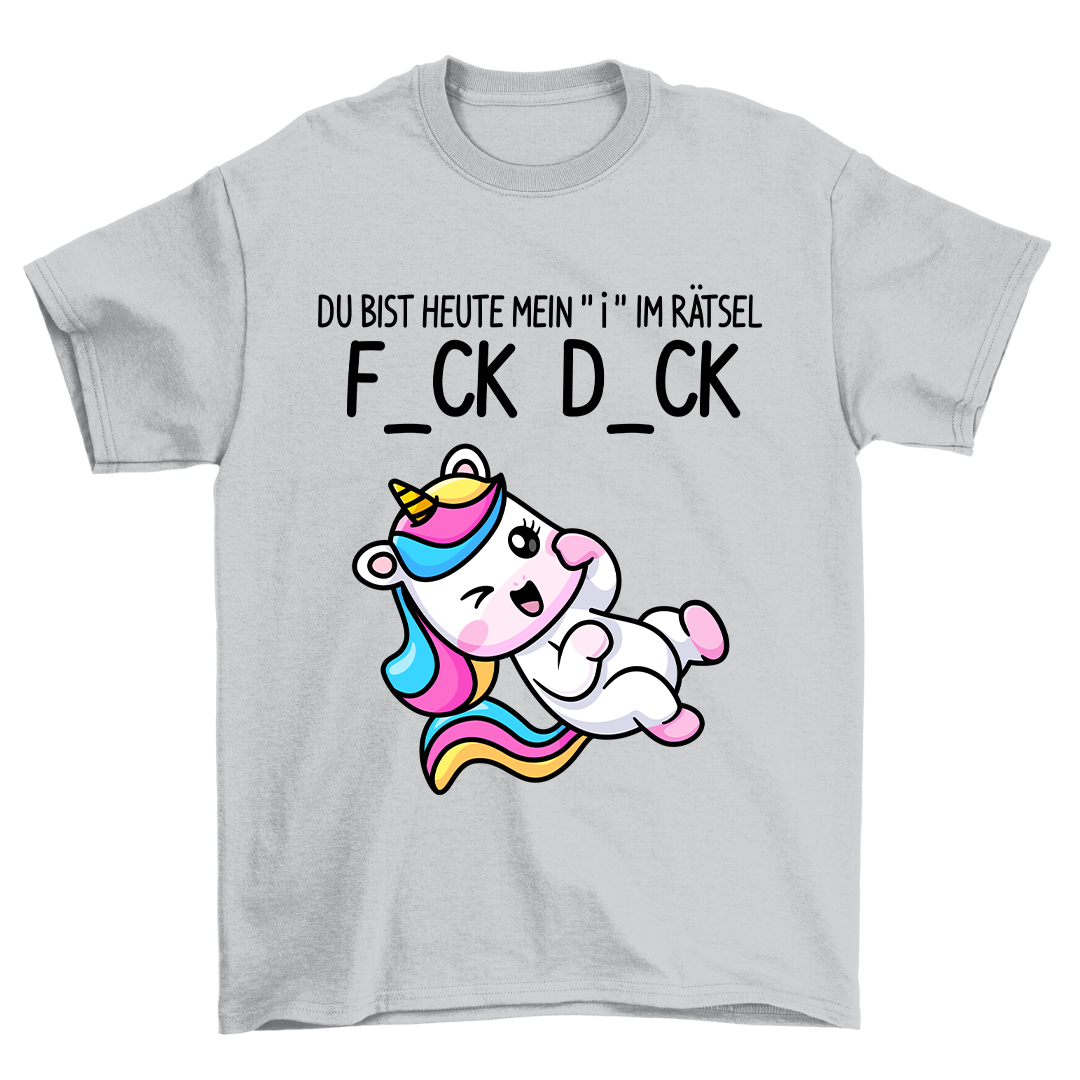 Du Bist Mein "i" Einhorn - Shirt Unisex