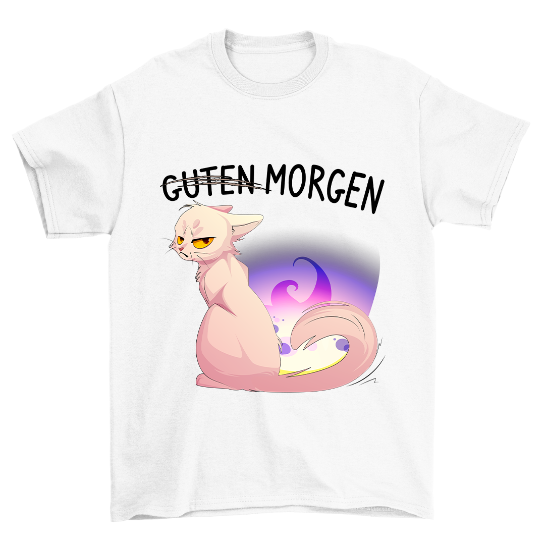 Guten Morgen Katze - Shirt Unisex