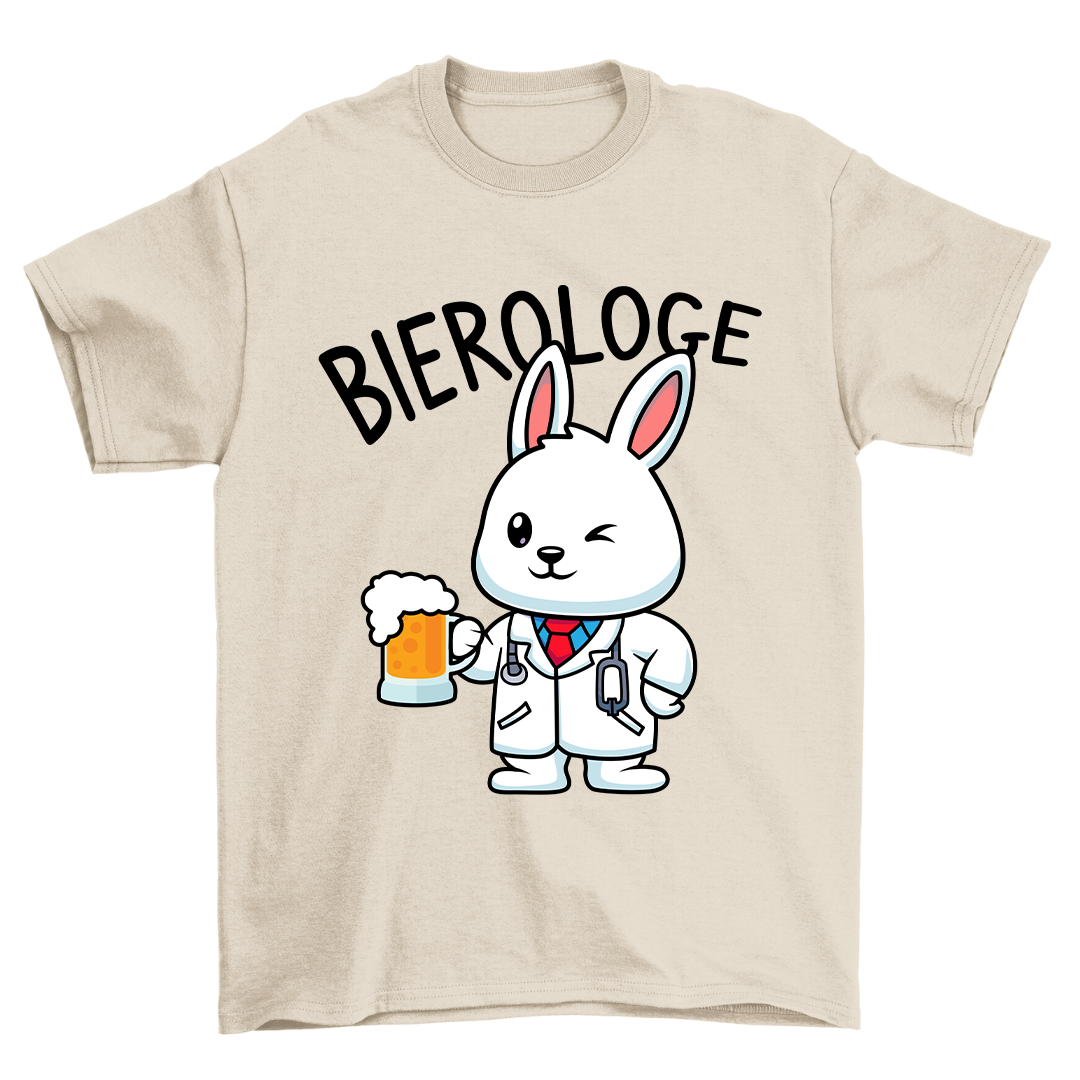 Bierologe Hase - Shirt Unisex