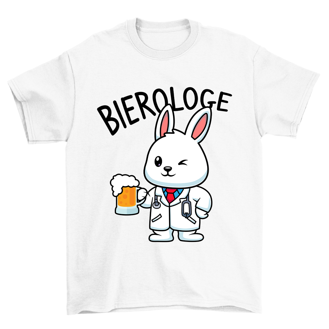 Bierologe Hase - Shirt Unisex