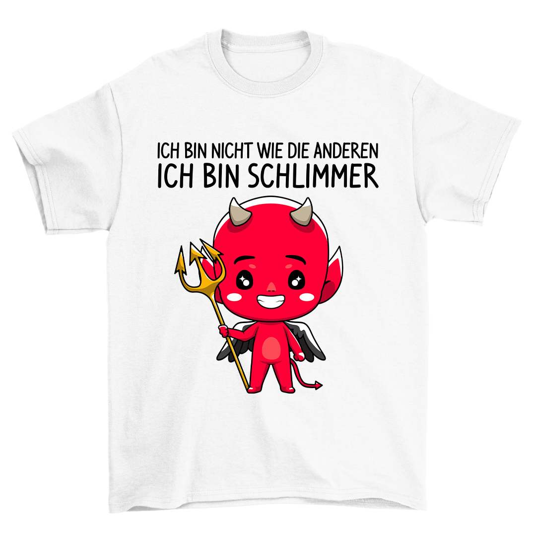 Schlimmer Teufelchen - Shirt Unisex