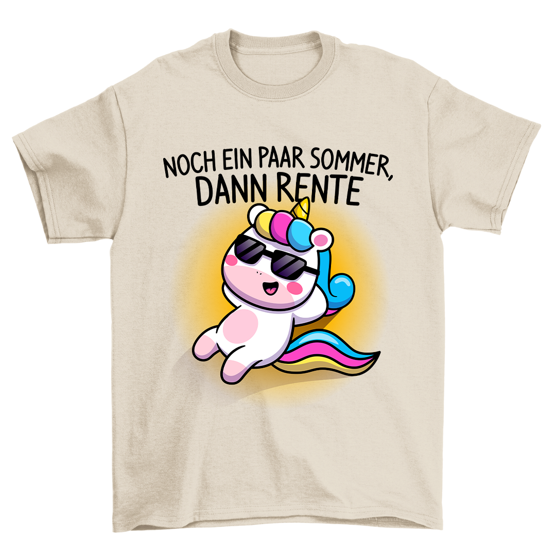 Rente Einhorn -  Shirt Unisex