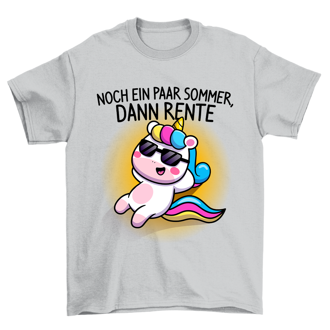 Rente Einhorn -  Shirt Unisex