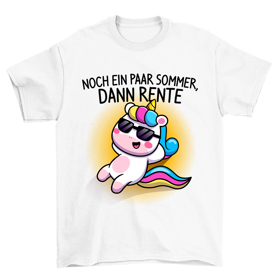 Rente Einhorn -  Shirt Unisex