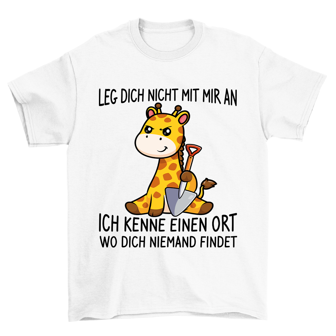 Schaufel Giraffe - Shirt Unisex