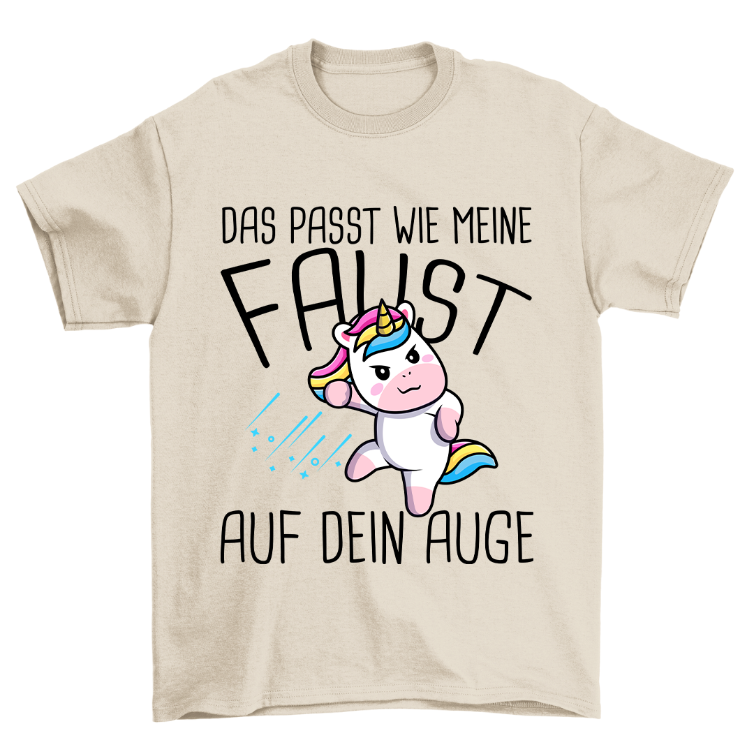 Meine Faust Einhorn - Shirt Unisex