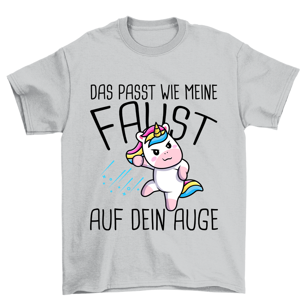 Meine Faust Einhorn - Shirt Unisex