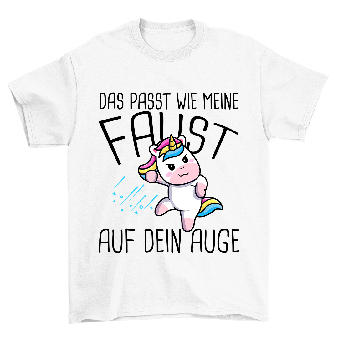 Meine Faust Einhorn - Shirt Unisex