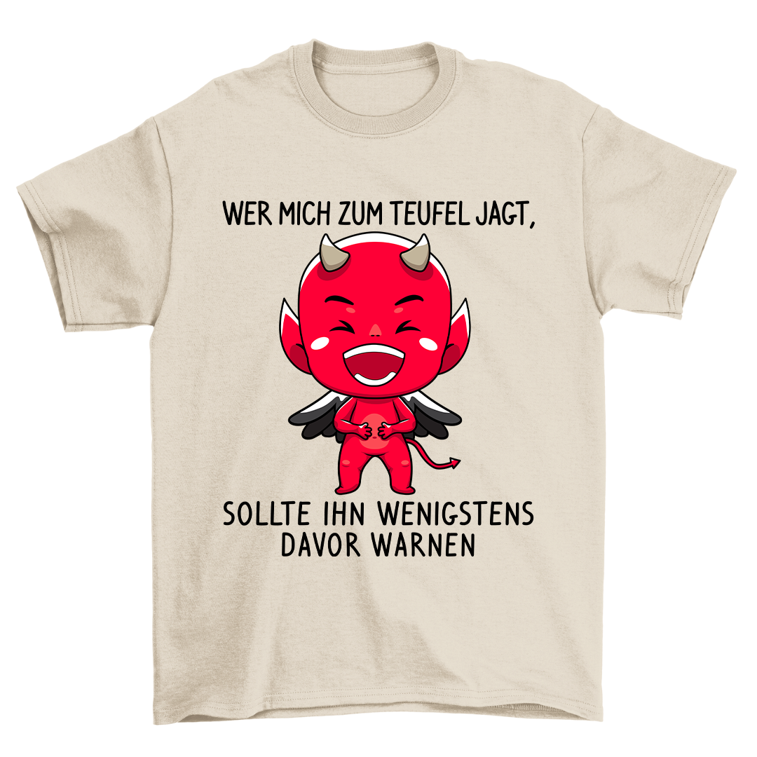 Warnen Teufelchen - Shirt Unisex