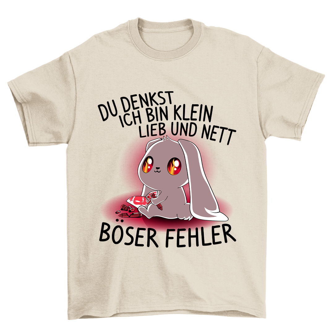 Böser Fehler Hase - Shirt Unisex