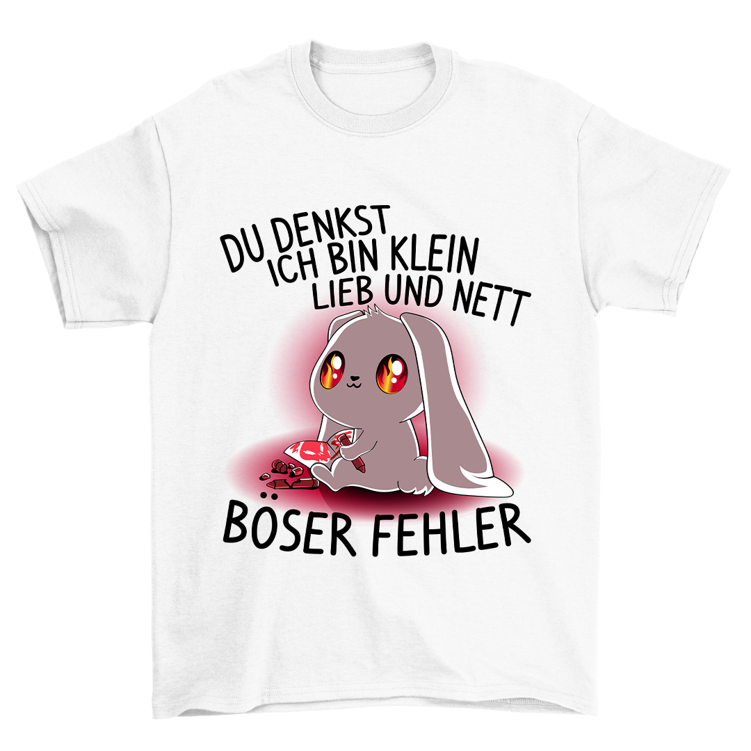 Böser Fehler Hase - Shirt Unisex