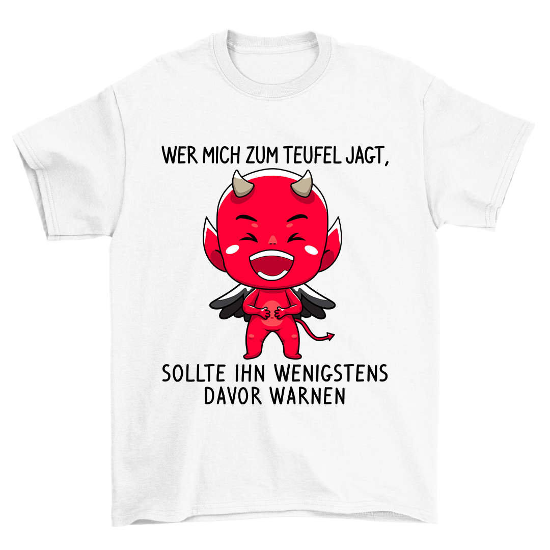 Warnen Teufelchen - Shirt Unisex