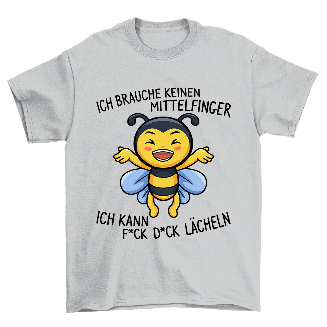 Mittelfinger Biene - Shirt Unisex