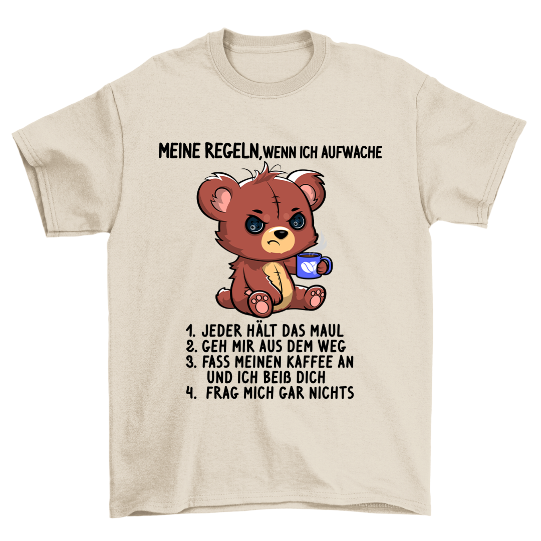 Meine Regeln Teddy - Shirt Unisex