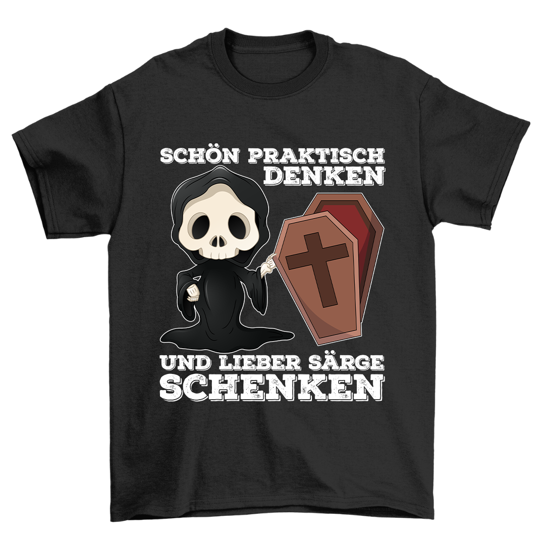 Särge Schenken Sensenmann - Shirt Unisex