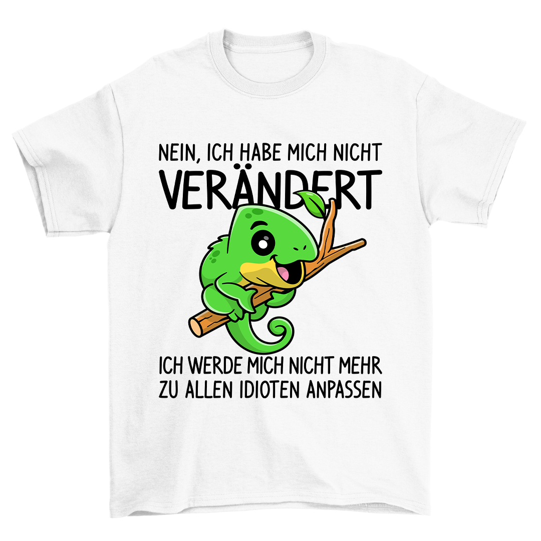 Idioten Chamäleon - Shirt Unisex