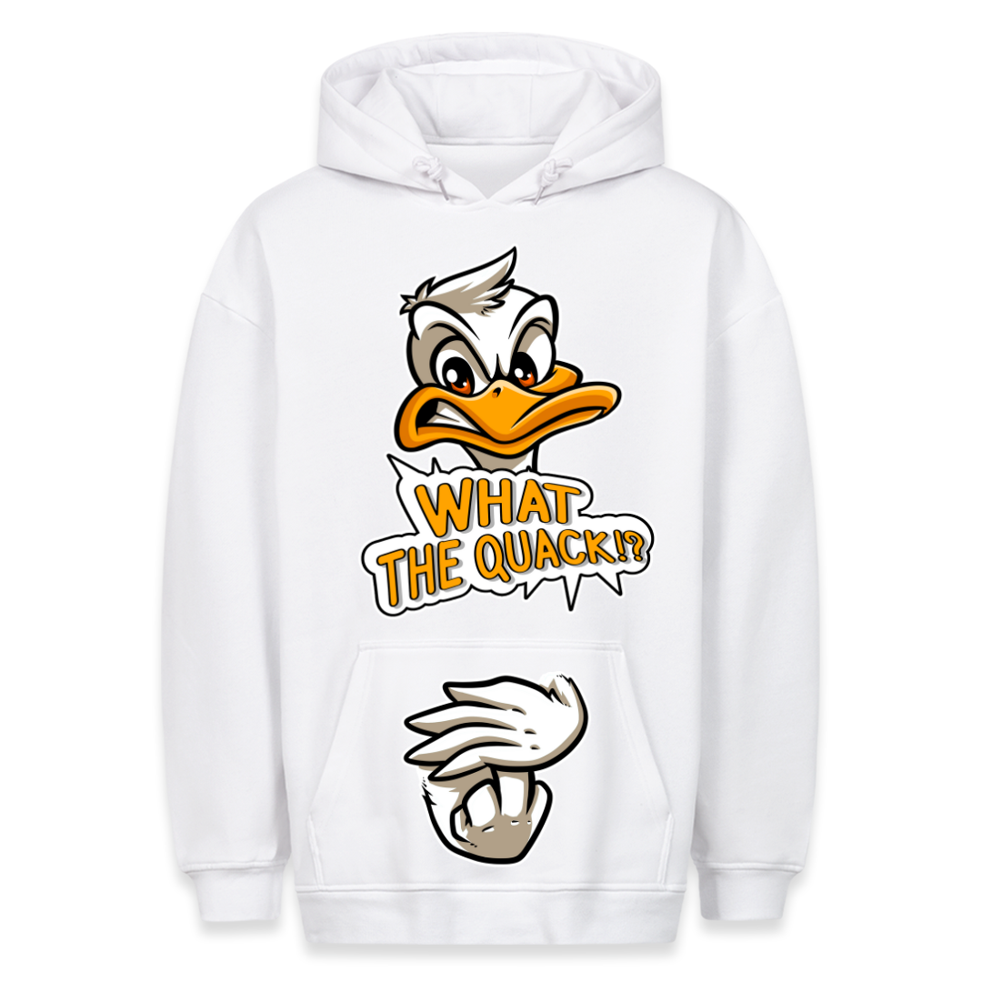 What The Quack!? - Hoodie Bauchtaschendruck