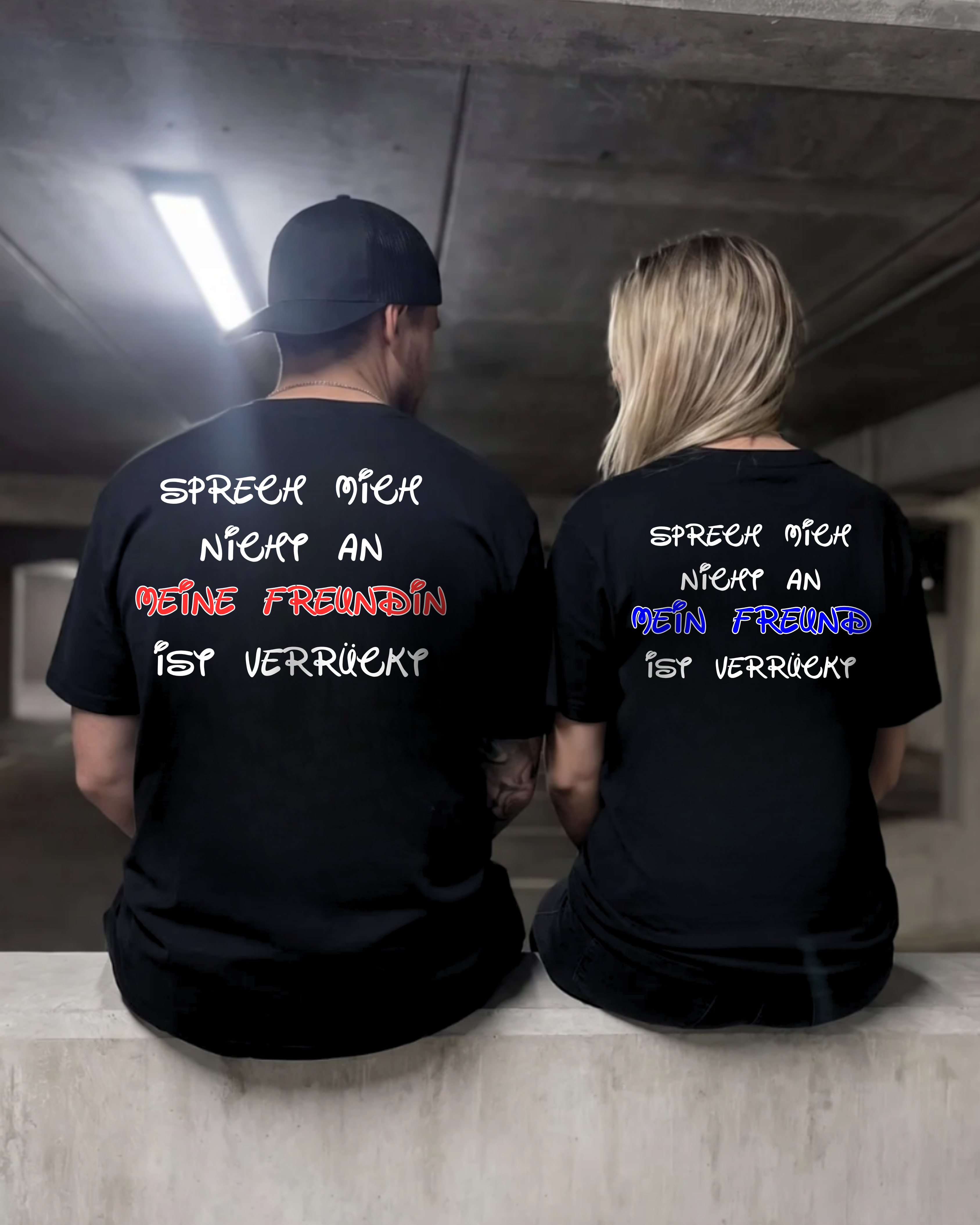 Sprech mich nicht an - Shirt Couple Bündel