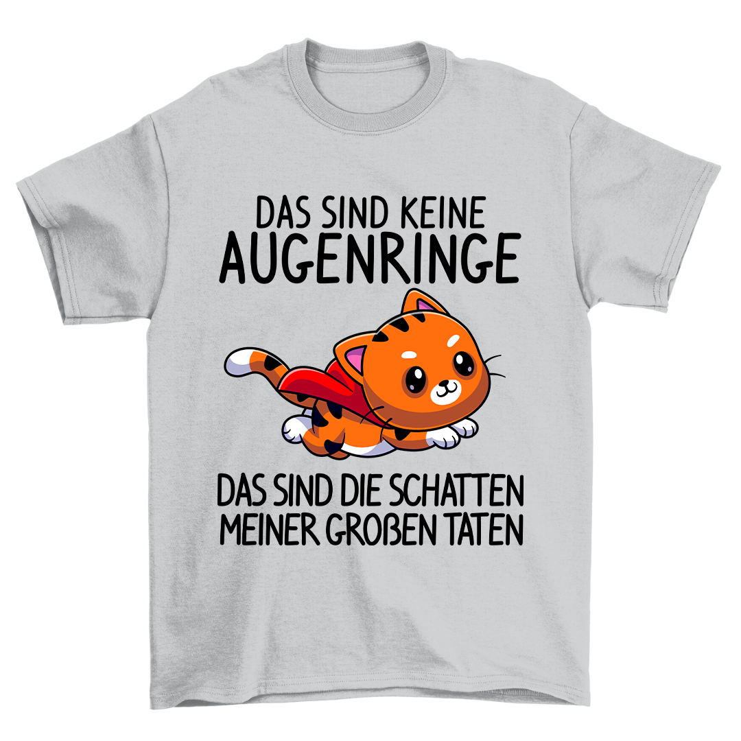 Keine Augenringe Katze - Shirt Unisex