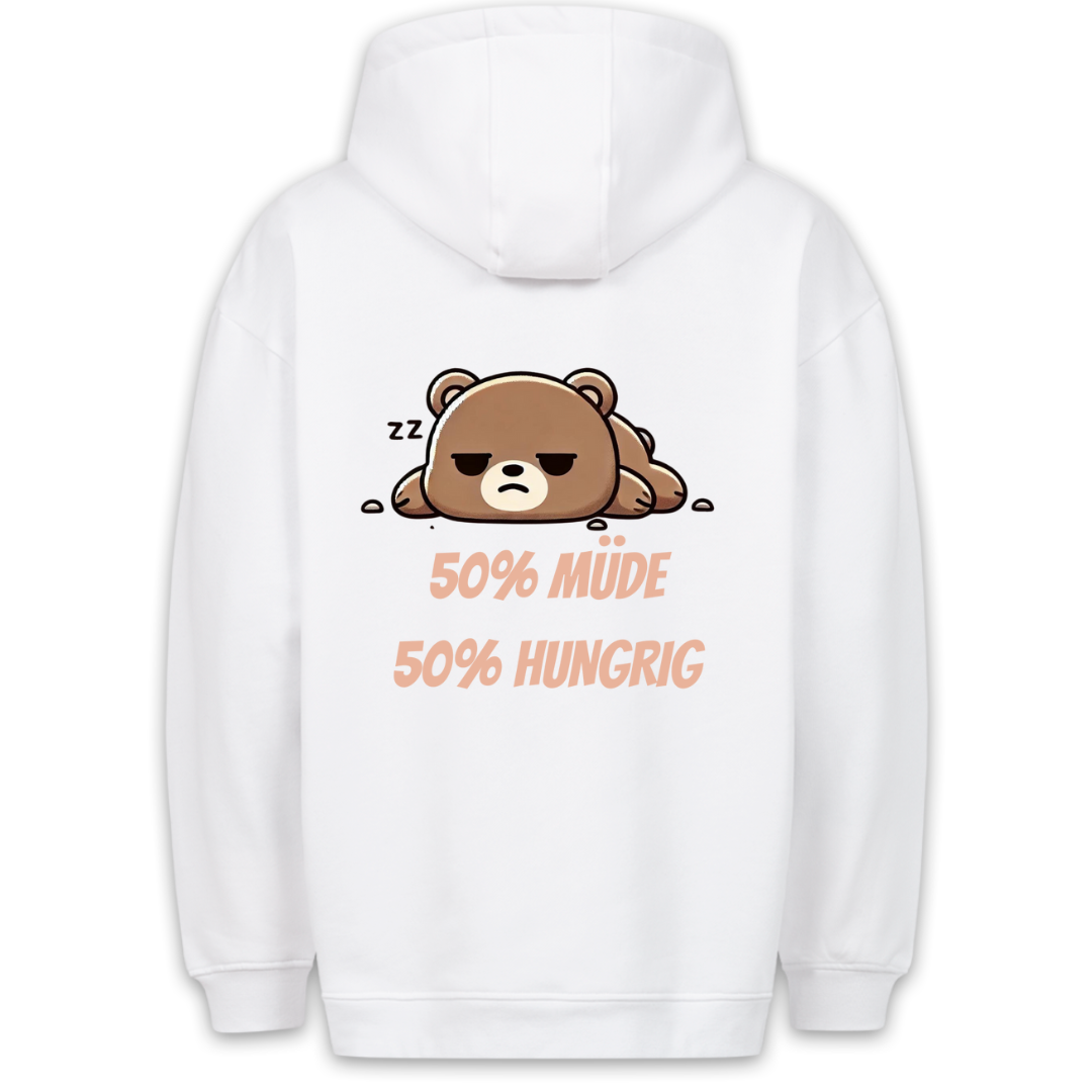 Müde und Hungrig - Unisex Premium Hoodie