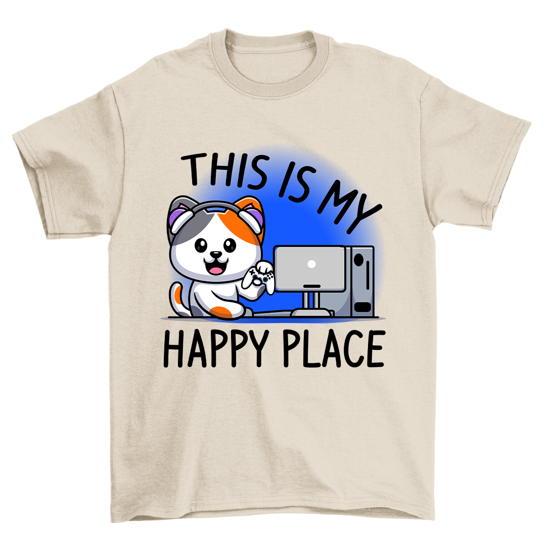 Happy Place - Shirt Unisex