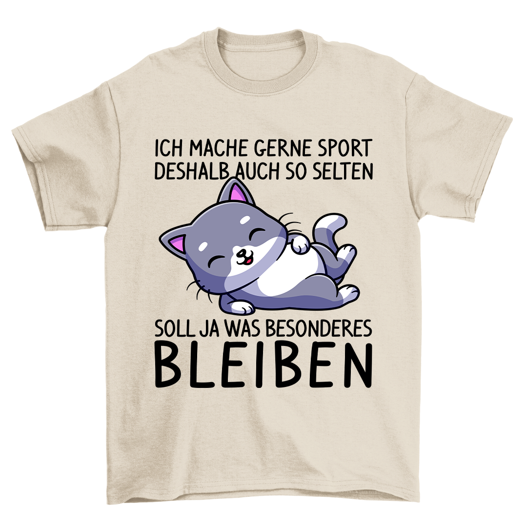 Ich Mache Gerne Sport - Shirt Unisex