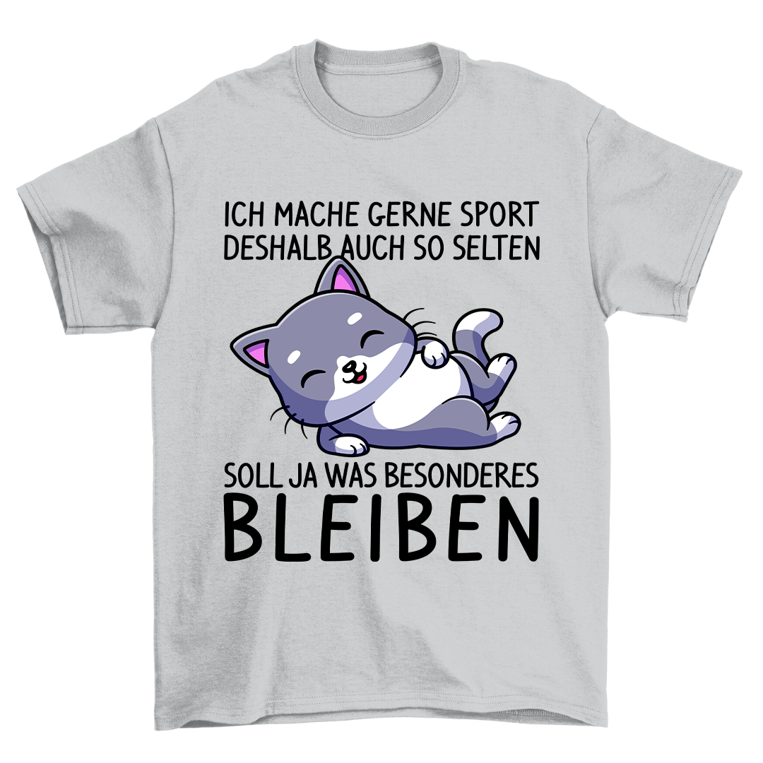 Ich Mache Gerne Sport - Shirt Unisex