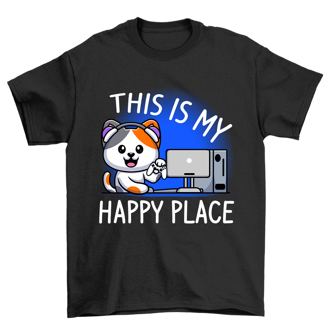 Happy Place - Shirt Unisex