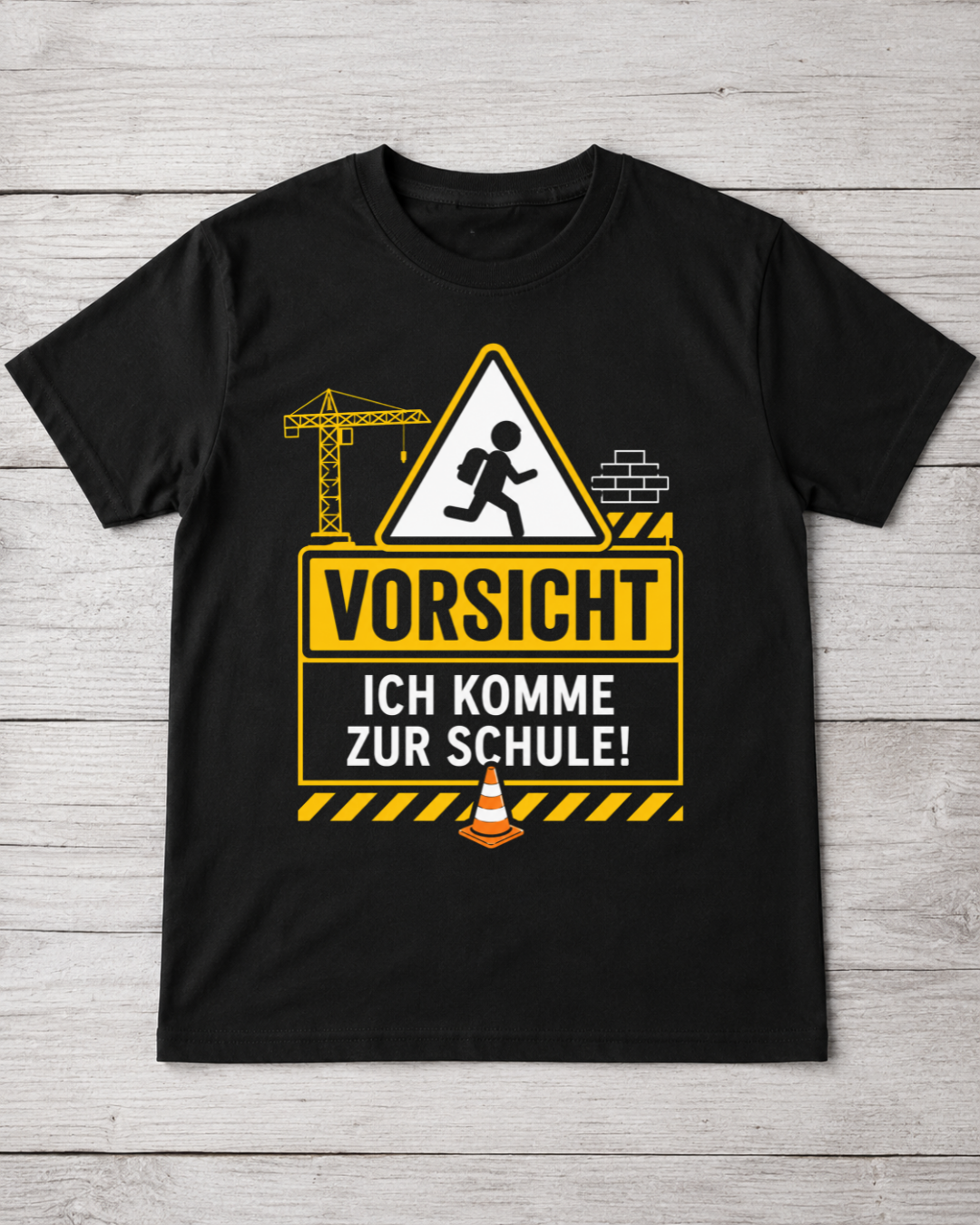 Vorsicht Schule - Shirt Unisex