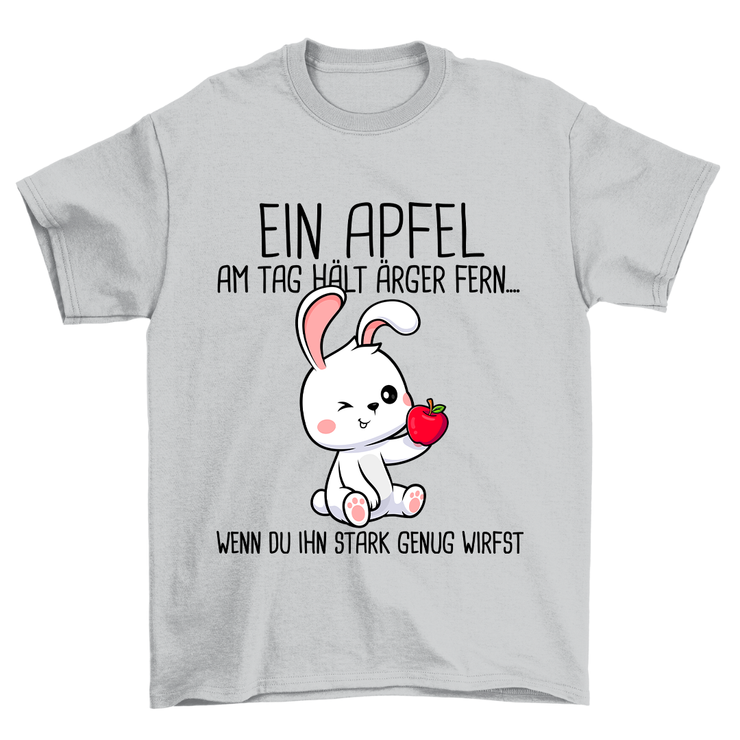 Ein Apfel Hase - Shirt Unisex