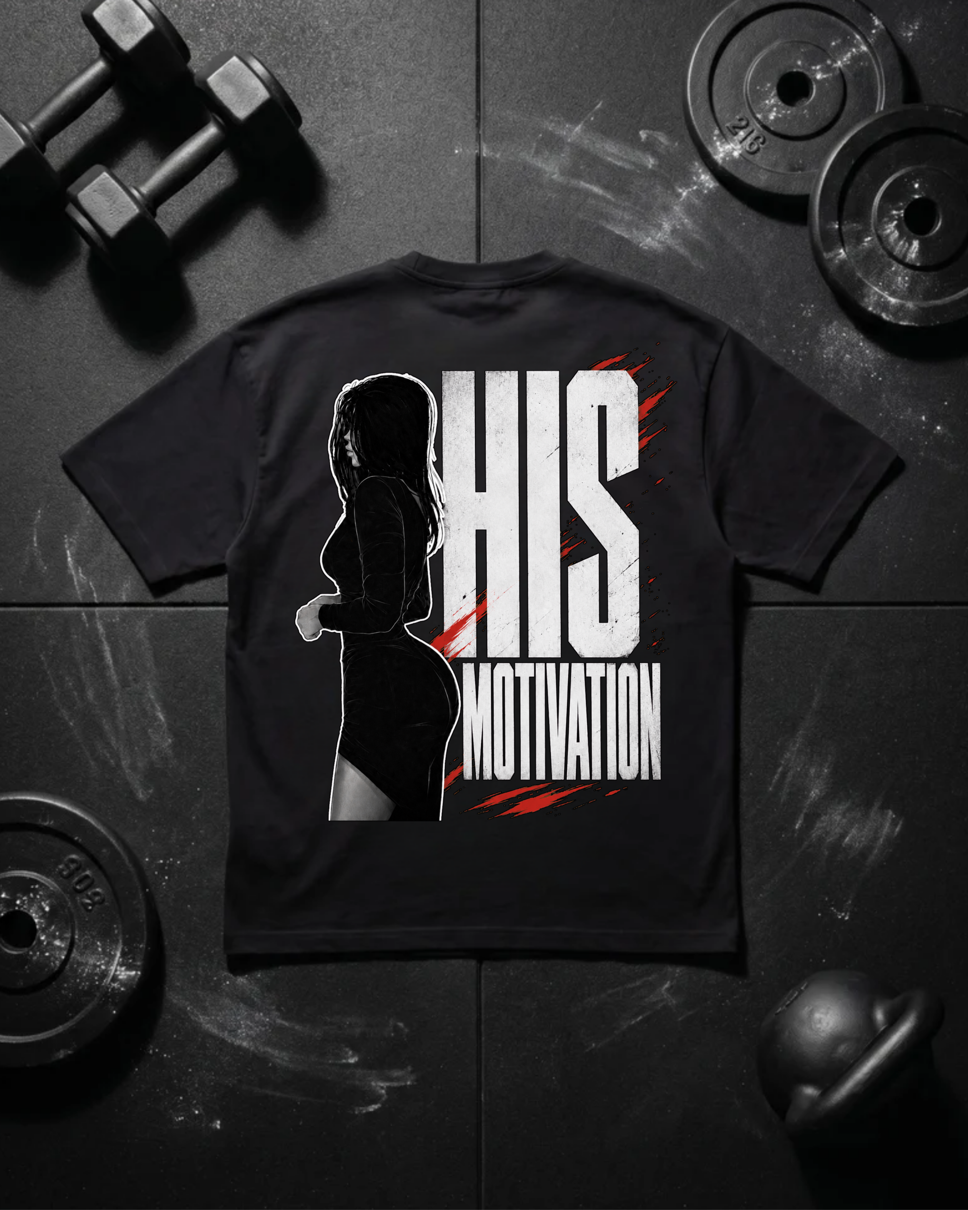 His Motivation - Oversized Shirt