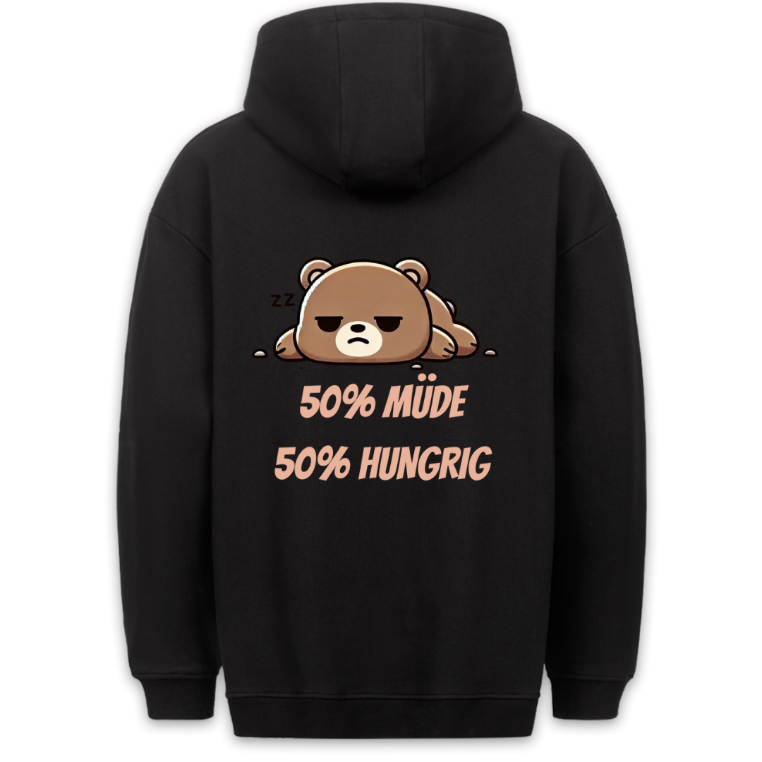 Müde und Hungrig - Unisex Premium Hoodie