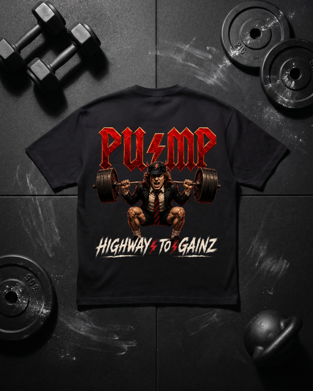 Highway to gainz - Oversized Shirt