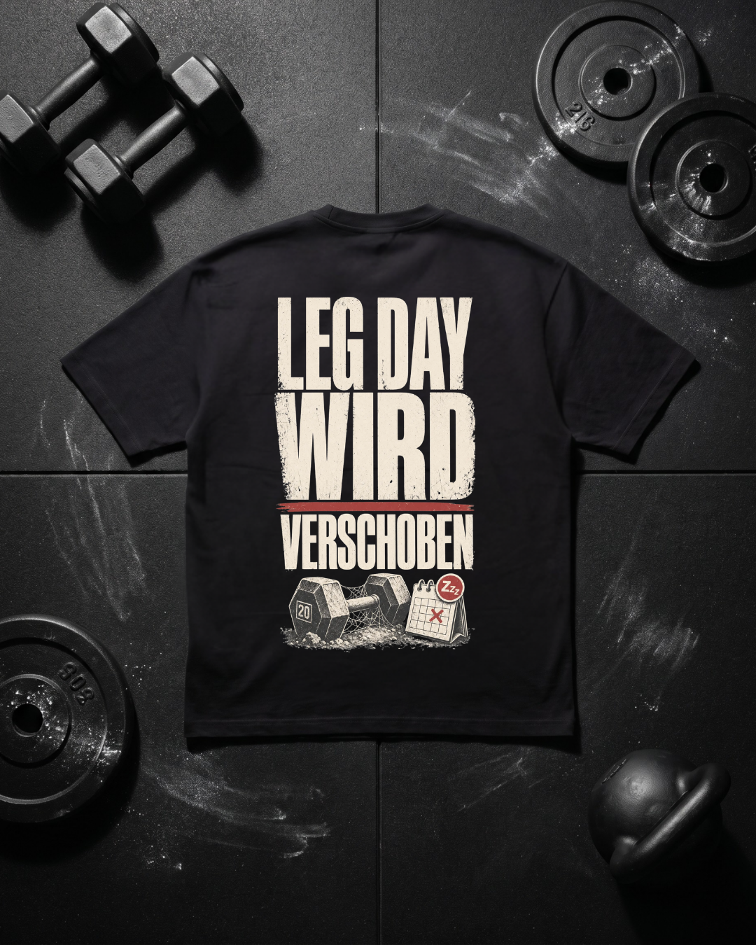 Leg Day - Oversized Shirt