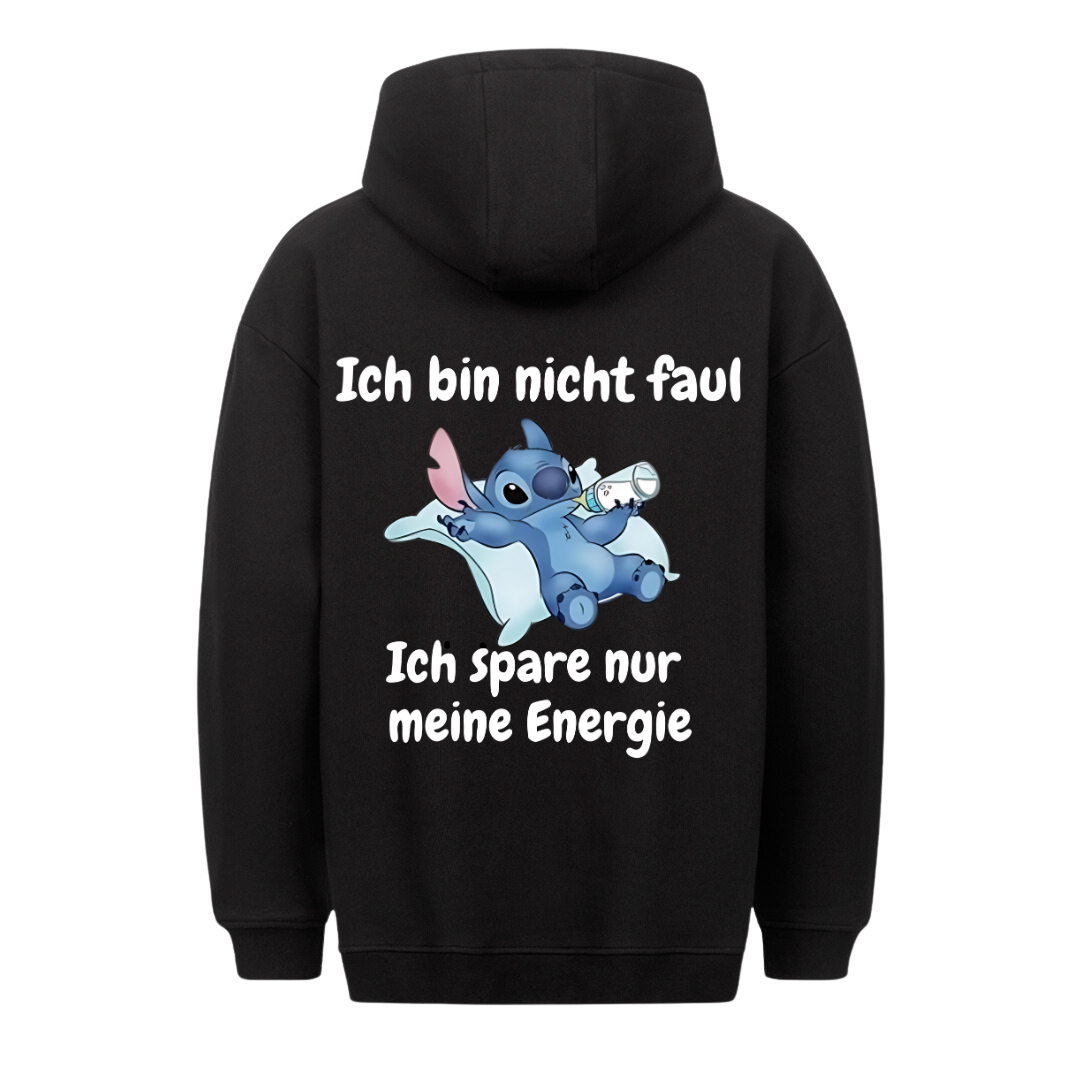 Nicht faul - Hoodie Unisex Backprint