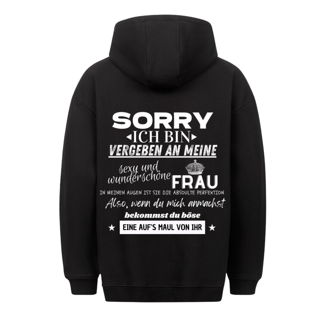 Vergeben an meine Frau - Premium Hoodie