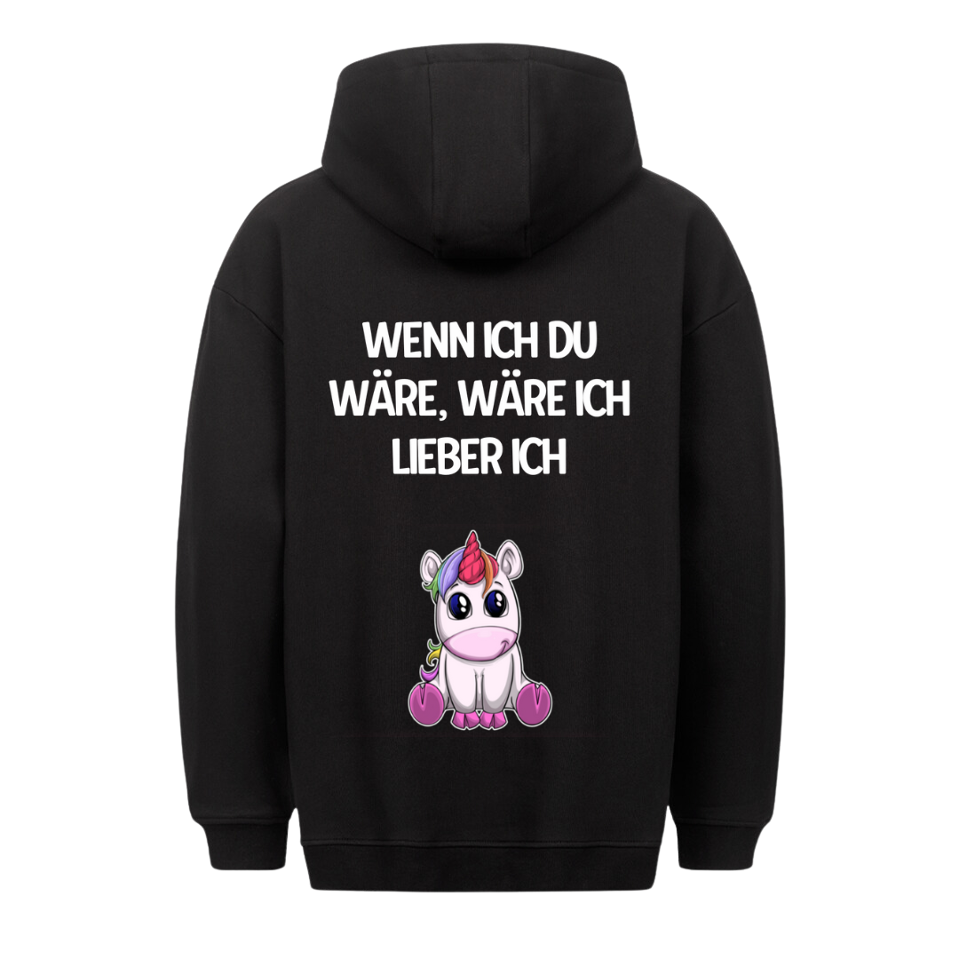 Wenn ich du wäre - Premium Hoodie