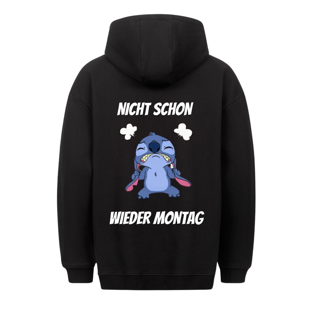 Schon wieder Montag - Hoodie Unisex Backprint