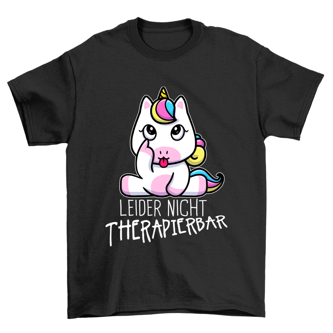 Therapierbar Einhorn - Shirt Unisex