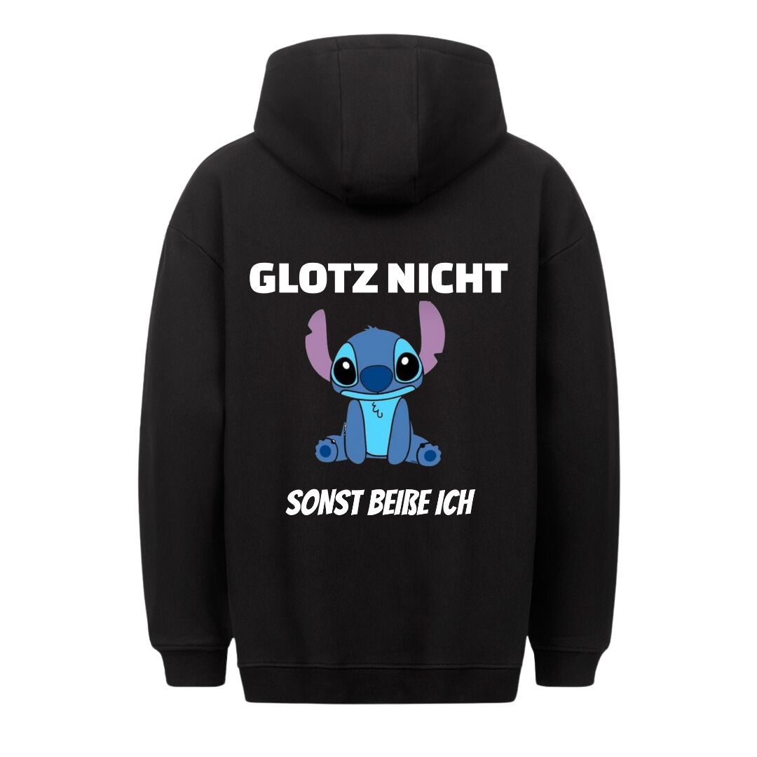 Glotz nicht - Hoodie Unisex Backprint