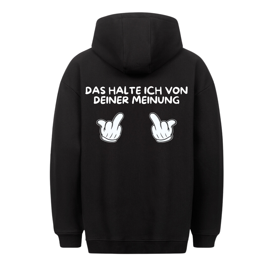 Von deiner Meinung - Premium Unisex Hoodie