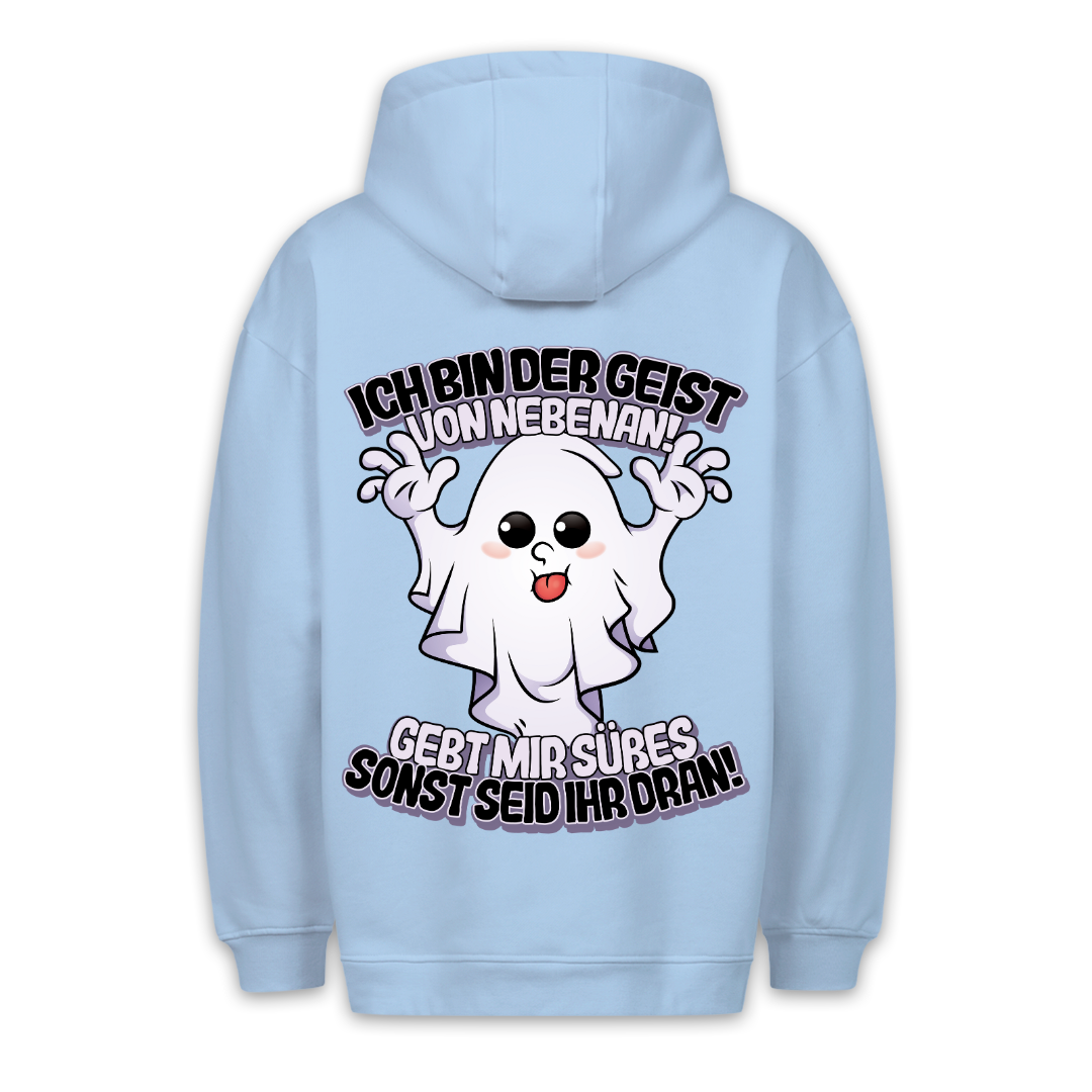 Geist von Nebenan - Hoodie Unisex Rückendruck