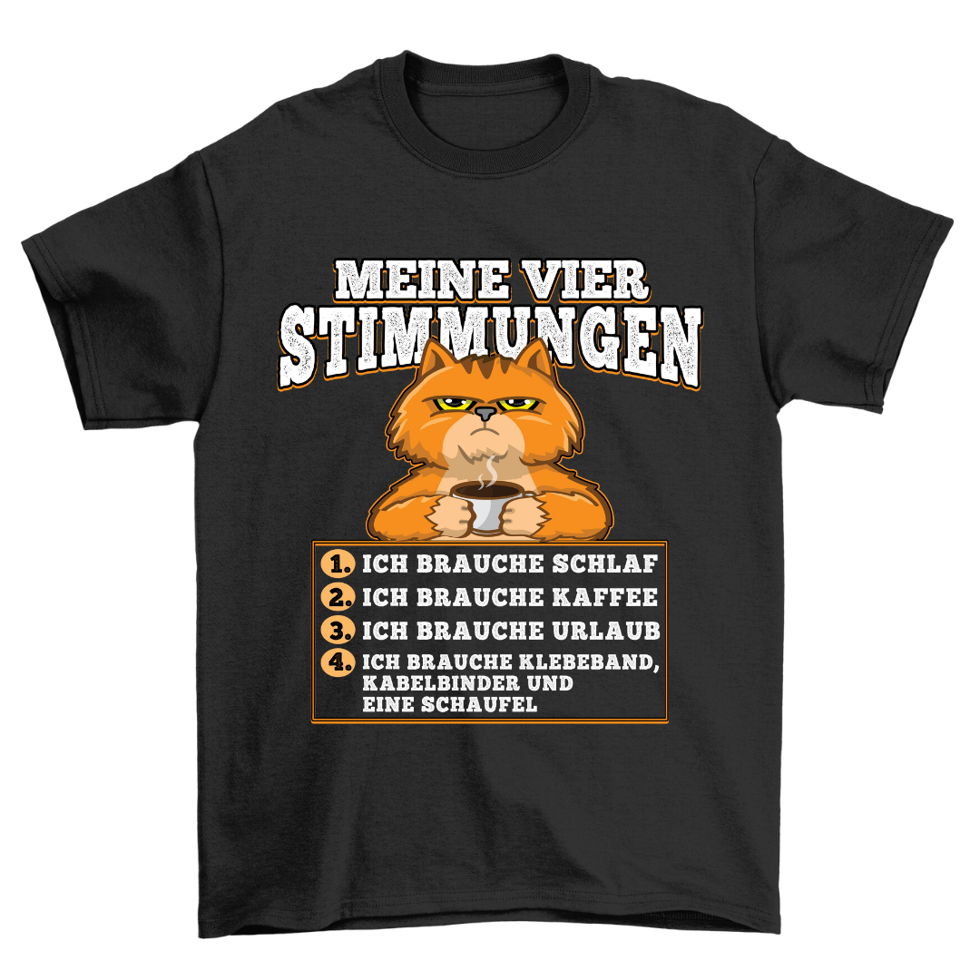 Vier Stimmungen - Shirt Unisex