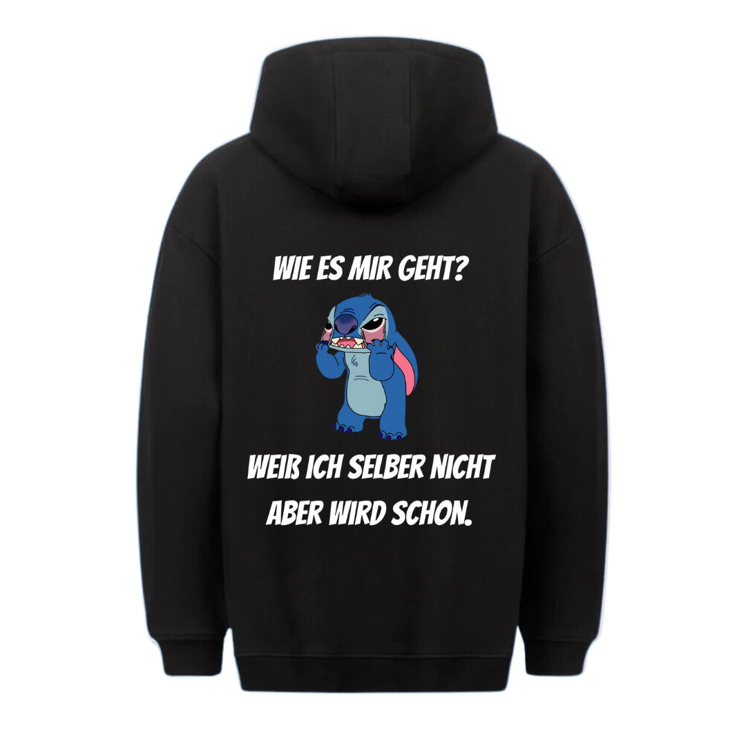 Wie es mir geht - Unisex Premium Hoodie