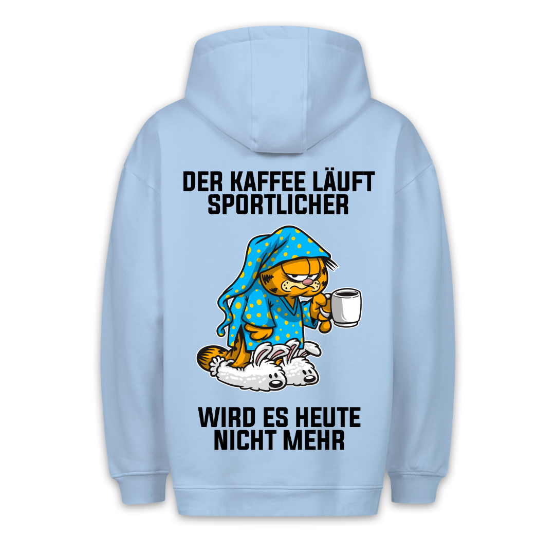 Sportlicher Wird Es Nicht - Hoodie Unisex Rückendruck