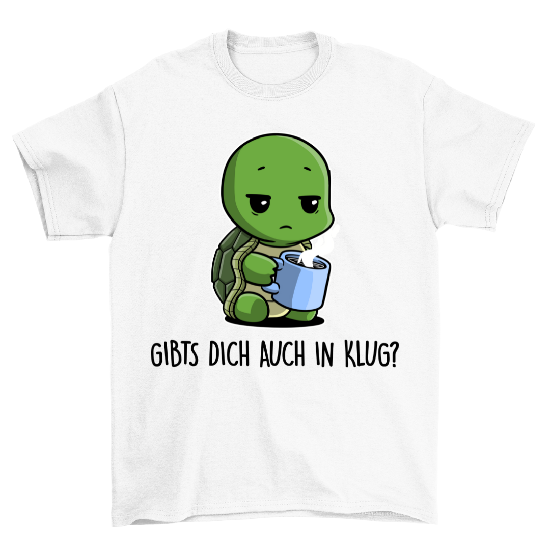 Klug Schildkröte - Shirt Unisex
