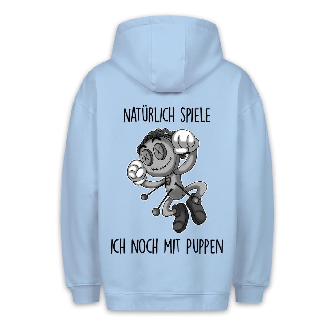 Spielpuppe - Hoodie Unisex Rückendruck